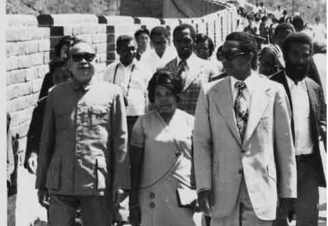 马达加斯加民主共和国总统迪迪埃?拉齐拉卡 